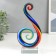 Souvenir Interior glass "Current. Rainbow" 24x12x8 cm