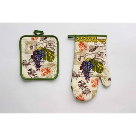 Kitchen set No. 8: Take, mittens, towel 38x63 cm-2