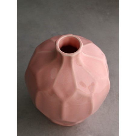 VAZA Table "Constellation", h = 21 cm, pink color, ceramics, 1 variety, Iran-2
