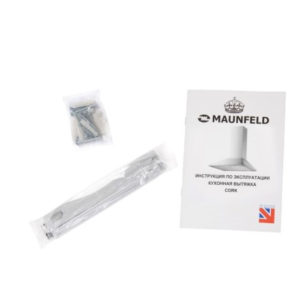 Excellency Maunfeld Cork 60, dome, 620 m3/h, 3 speeds, 59.5 cm, silver-3
