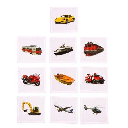 Useful suitcase "Transport", plastic chips, cards-1