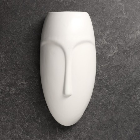 Cashpo -suspended "silhouette" white, 20x10x6cm