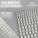 Pearls self -adhesive, d = 3/4/5/6 mm, 165 pcs on the sheet on the sheet, the color is white