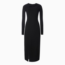 Women's dress, black color, size 48 (l)