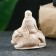 Figure "Lao Tzu" ivory, 4x4x2cm