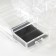 Organizer Casket Plastic 1 Transparent Box 8.5x15x25 cm