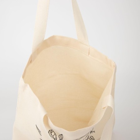 Ecologic-bag of ecologic without lightning, without lining, beige color-3