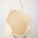 Ecologic-bag of ecologic without lightning, without lining, beige color