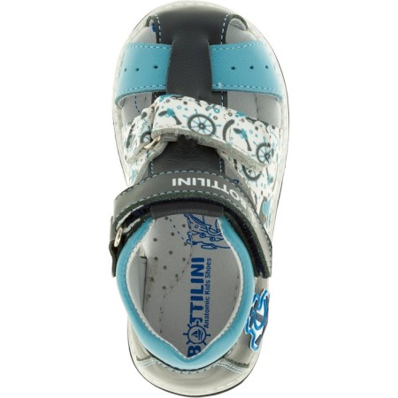 Baby sandals, size 20, dark blue color-2
