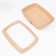 Toilet for cats with a frame, deep 50 x 38 x 13cm, beige