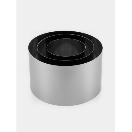 A set of baking forms and calculation "Circle", D-20, H-12 cm, 3 pcs-2