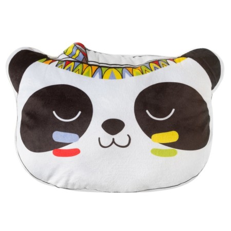 Pillow decorative crumb I am Panda, 40x30 cm, velor, filler 250g/m2