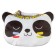 Pillow decorative crumb I am Panda, 40x30 cm, velor, filler 250g/m2