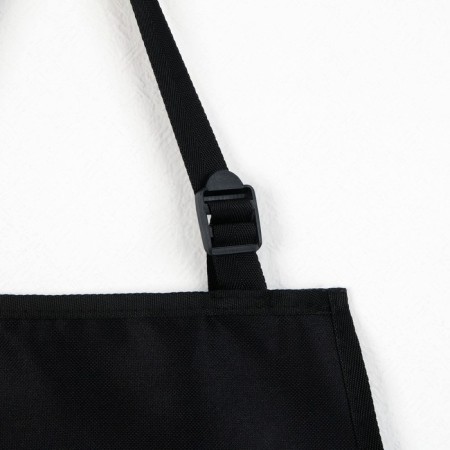 Apron of the master "Beauty - my religion" rubberized with pockets-4