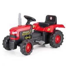 Tractor's bike mobile, red color