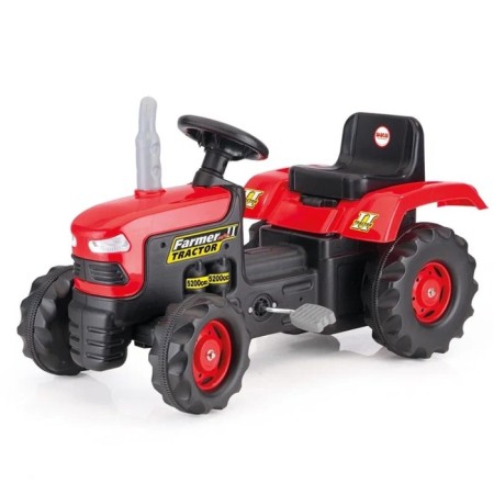 Tractor's bike mobile, red color