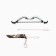 Souvenir weapons Mini "Luke Genshin" Browler, 26cm, Black