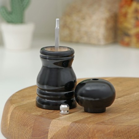 Mill for spices of the share "Paints", 11 cm, black color-2