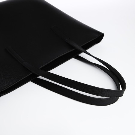 Female bag Textura, chover, large size, black color-4