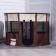 Animal aviary, tent, round, 90 x 55 cm, brown