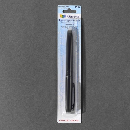 Fabric pen, heat -based, black color No. 02-3