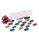 Truck inertial "Avtovos", with 15 cars