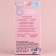 Nyud overhead nails, 24 pcs, adhesive plates, square shape, glossy pale pink color