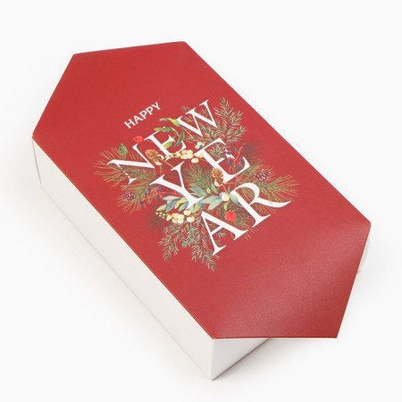 A Terry Ethel towel "Happy New Year" 30x60 cm, 100% HL, 340 g/m2-3