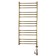 Domoterm electric heated towel rail "Medea" P15, 500x1200 mm, right, bronze