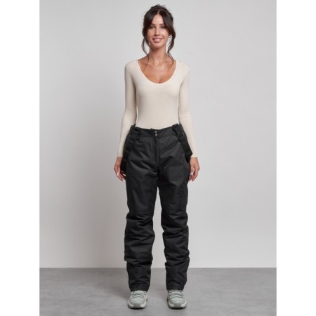 Semi -combinezone ski insulated female winter, size 50, black color