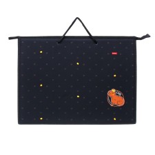 Folder for drawings and drawings A3, 460 x 345 x 50 mm, with plastic handles, lightning from above, Hatber 
