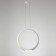 Suspension lamp Mantra Ring, Led, 1600lm, 3000k, 504x160x2000 mm, white color