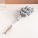 Set of dried flowers "Brush", banch 7-8 pcs, length 50 (+/- 6 cm), silver