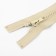 Lightning "Tractor", No. 5, detachable, castle machine, 50 cm, beige color