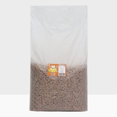 Filler for the cat's omuikot cat's corn granulum 6 mm. 10 kg.