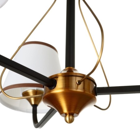 Chandelier 2428/3 E27 40W Black-Bronze 59.5x59.5x28 cm Bayerlux-4