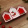 Menzhitsa ceramic "New Year's mood", 26.5x15x3.5 cm, white color