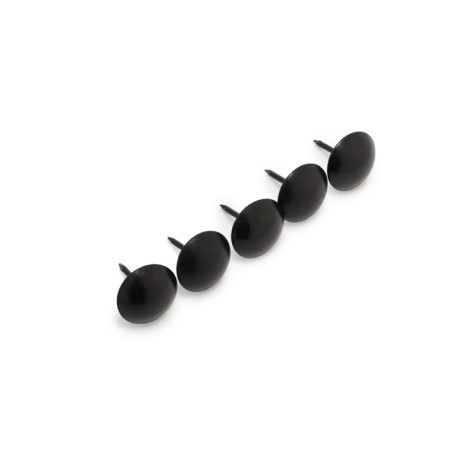 Tundra nails, decorative, 19x22 mm, black, 50 pcs-11