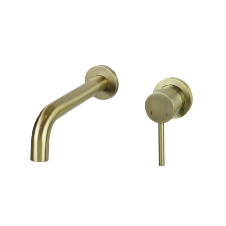 Bronze de Luxe Scandi 14511br shell mixer, built -in, pour 193 mm, bronze