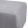 Pouf "Warsaw" Velur Happy 996 Gray 70x68x45