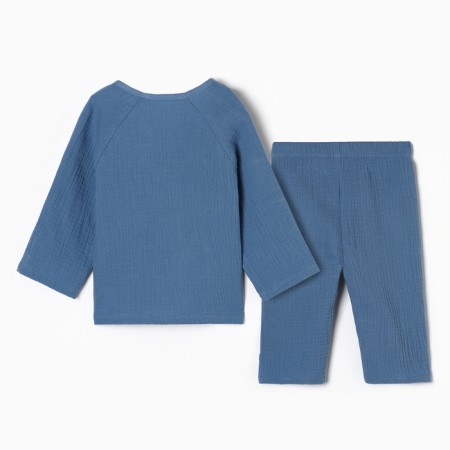 Costume Kroshka I'm Muslin, 74-80, dark blue-5