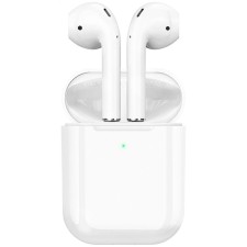 Hoco Ew02, TWS, wireless headphones, inserts, BT 5.1, 30/350 mAh, white