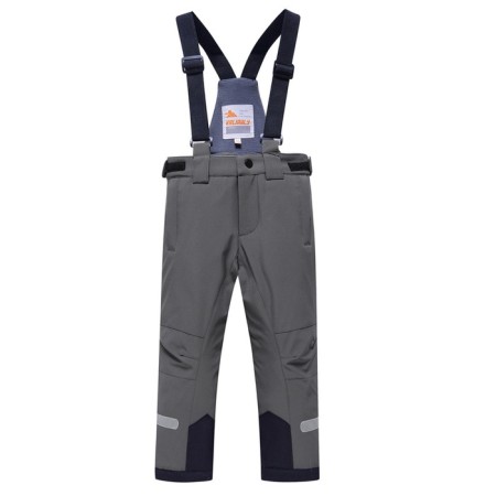 Ski costume for a boy, gray color, height 104 cm-15