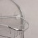 2-tier shelf on the suction cup “Wave”, 25 × 11 × 45 cm, 2 hooks, chrome color