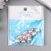 Decor for creativity plastic "Pink pearl with a loop" set 10 pcs 1x1.2 cm