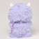 Soft toy "Doll" in a costume costume, 22 cm, purple color
