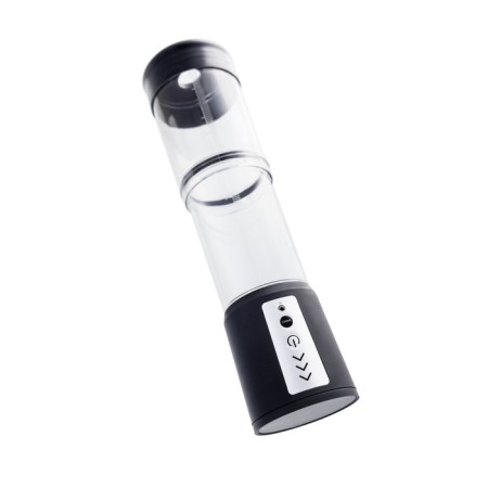 Automatic pump for the penis Sexus Men Expert Andreas, ABS plastic, black, 28 cm-3