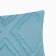 Decorative pillowcase "Ethel" rhombus 42x42 cm, turquoise