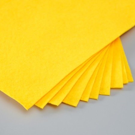 Soft felt 1 mm 20x30 cm yellow-2