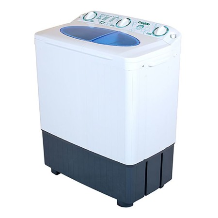 Washing machine "Slavda" WS-60 Pet, class A, 1350 rpm, 6 kg, white-blue